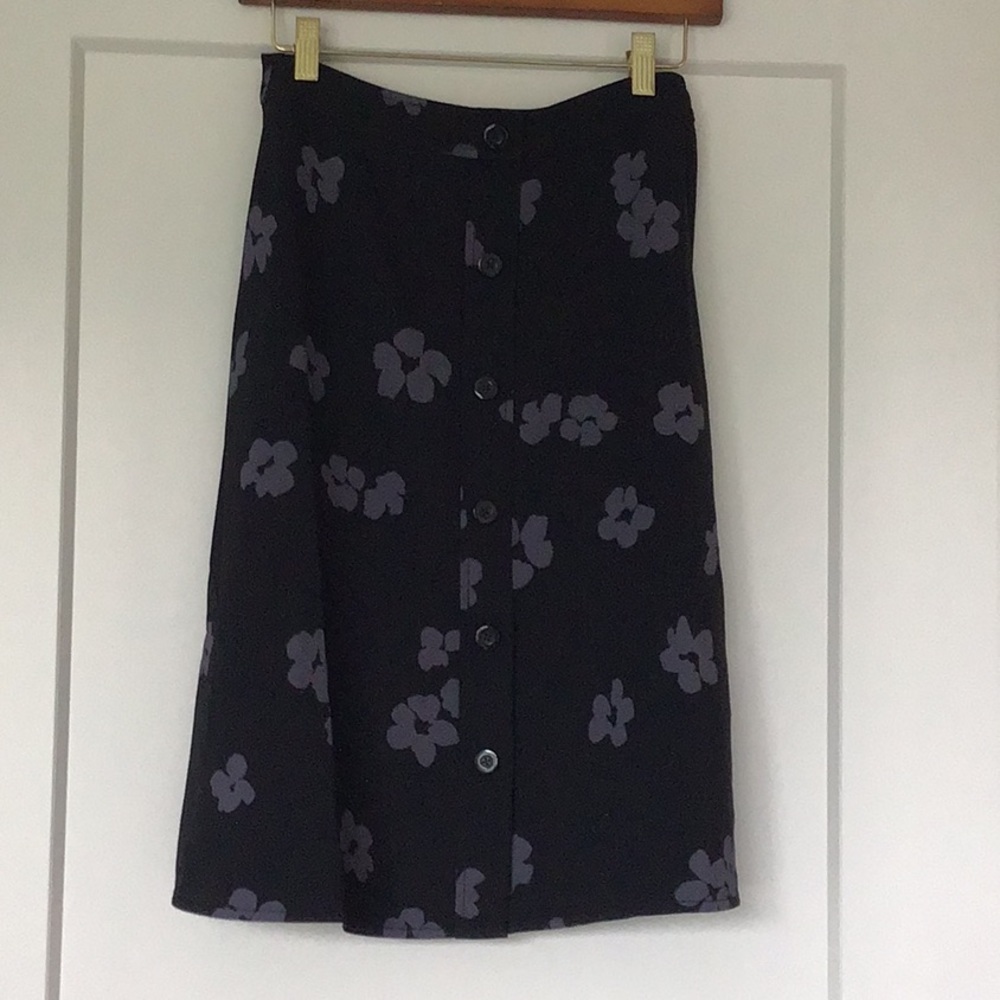 Everlane japanese goweave swing skirt 0